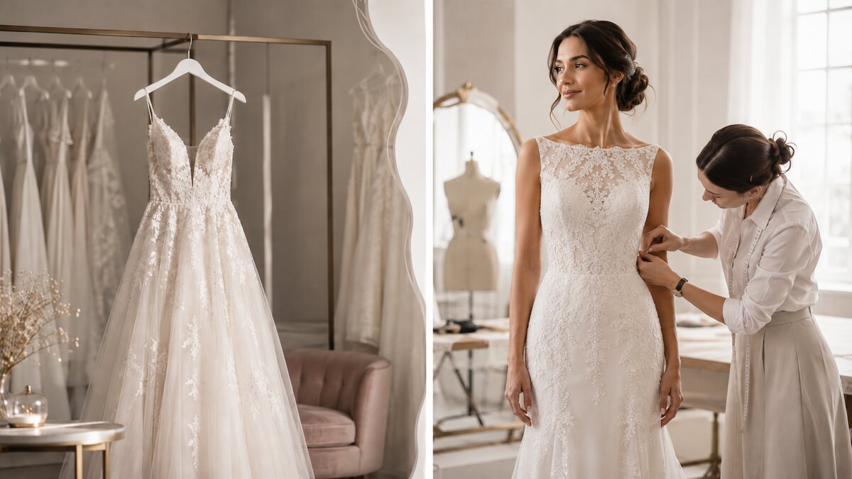 Alugar ou fazer o vestido de noiva? A conta real